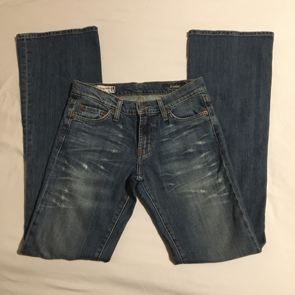 Red Engine Scarlet Bootcut Jeans
